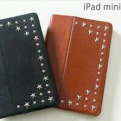 値下げ♡定価5000円☆iPadmini専用カバー＊ケース☆星スタッズのサムネイル