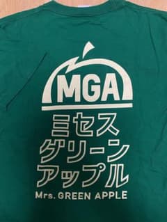 Mrs. GREEN APPLE カタカナ Tシャツ Sサイズ - メルカリ