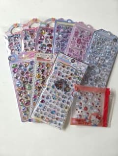シール　まとめ売り　ボンボンドロップシール　うるちゅる　ジュエルプチドロップのサムネイル
