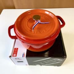 【staub】 Pico COCOTTE ROUND 24cm-3.8Lオレンジ staub】 Pico COCOTTE ROUND 24cm-3.8Lオレンジ - メルカリ