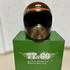 TT&CO. フルフェイスヘルメット ゴールドのサムネイル