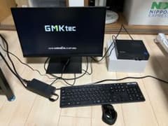 GMKtec ミニPC モニター　マウス　キーボード付きのサムネイル