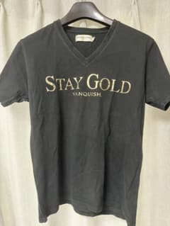VANQUISH Tシャツ STAY GOLD ブラック Mのサムネイル