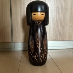 こけし】岡本卯三郎「麦秋」26cm - メルカリ