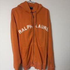 RALPH LAUREN フルジップパーカー オレンジのサムネイル