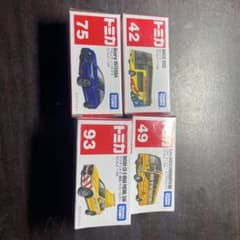 トミカ 4台セット まとめ売りのサムネイル