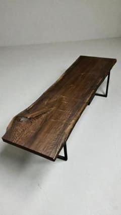 ウォールナット一枚板2200mm｜深い色艶と静かな存在感が美しい無垢天板 ウォールナット一枚板2200mm｜深い色艶と静かな存在感が美しい無垢天板