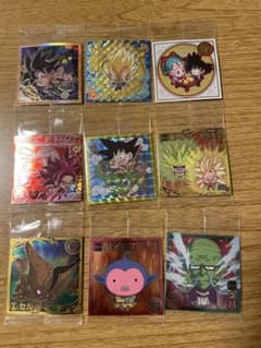 ドラゴンボール 超戦士シールウエハース 10周年 9枚セット　シークレットのサムネイル