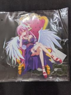 ノーゲーム・ノーライフ ラッキー缶バッジ ジブリール BIGアクリル