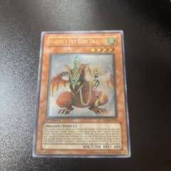 希少 遊戯王カード 英語版 1st ハーピィズペット仔竜 EOJ レリーフ