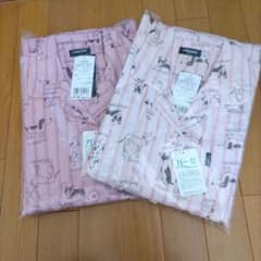 renoma 犬柄 ピンク パジャマ 2着セット renoma 犬柄 ピンク パジャマ 2着セット - メルカリ