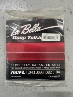 La Bella  ラベラ　ベース弦　760FL  43-104のサムネイル