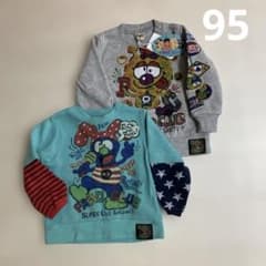PARO CLUB トレーナー【 2枚セット】95cm　裏起毛のサムネイル