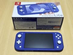 【室内のみ使用】Nintendo Switch Lite 本体 青 ブルーのサムネイル