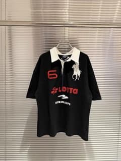 【希少】mowalola ATL ポロシャツ ATLANTA 06 mowalola big pony ポロシャツ ATLANTA - メルカリ