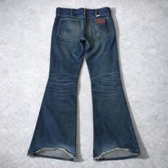 00s y2k 鬼ヒゲ フレア デニム ラングラー グランジ フェード 30