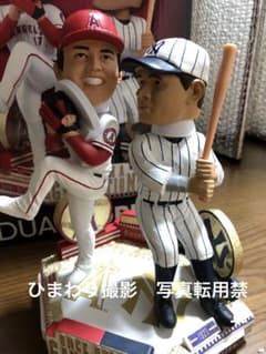 【超レア世界421個限定！】大谷翔平 ベーブルース 伝説の二刀流ボブルヘッド MS】超レア世界421個限定！大谷翔平 ベーブルース 伝説の二刀流 ダブル