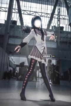 【即購入○】三分妄想 魔法少女まどか☆マギカ 暁美ほむら コスプレフルセット Mのサムネイル