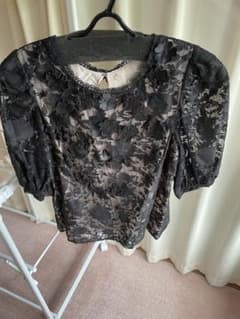 JILL STUART ブラックレーストップス Sのサムネイル