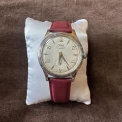 ORIS 手巻き 腕時計 アンティーク ヴィンテージ レッドベルト ORIS 手巻き 腕時計 アンティーク ヴィンテージ レッドベルト - メルカリ