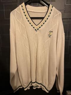 vintage Vネックニットのサムネイル