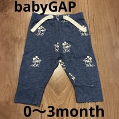 baby GAP Disney 미키 베이비 팬츠 0-3M