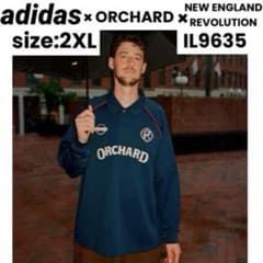 [정규품]미품 희소 adidas ORCHARD 게임 셔츠 축구 셔츠