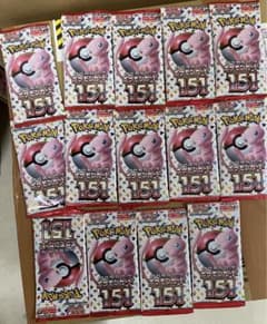 【新品未開封】ポケモン カード 151 パック 14パックセットのサムネイル