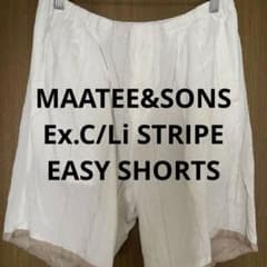MAATEE&SONS Ex.C/Li STRIPE EASY SHORTS 2 - メルカリ
