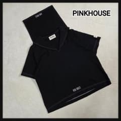 PINKHOUSE 半袖カットソー セーラーカラー ブランドロゴ - メルカリ