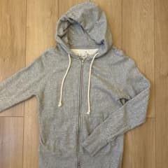 【美品】無印良品グレーパーカーのサムネイル