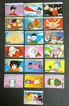 ドラゴンボール カードダス 本弾 1弾 19枚セット 2008年【美品