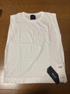 【新品未使用】ATON エイトンノースリーブTシャツのサムネイル