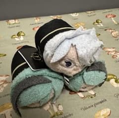 ツイステ ツムツム ぬいぐるみ アズール ジェイド フロイド タグ付き