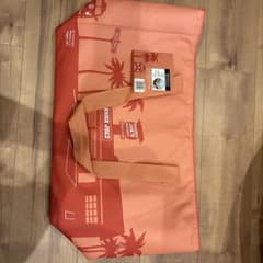Trader Joe's トレジョ　保冷バッグ【大】　 新色ピーチ　新品タグ付きのサムネイル