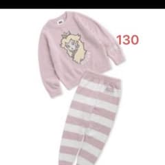 ジェラートピケ パジャマ ピーチ 子ども キッズ 130 もこもこ - メルカリ