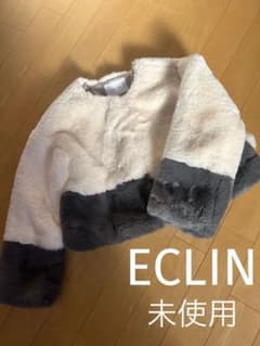 ECLIN ファー ボア コート ジャケット エクラン - メルカリ
