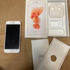 《限定値下げ》iPhone6s  64GB  RoseGold  SIMフリーのサムネイル