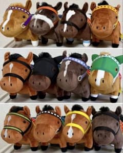 サラブレッドコレクション サラコレ OKぬいぐるみ 9, 10, 11 全セット サラブレッドコレクション サラコレ OKぬいぐるみ 9, 10, 11 全セット
