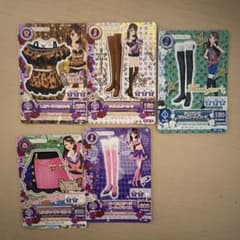 アイカツカード 5枚セット 蘭まとめ売りのサムネイル