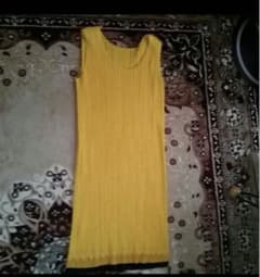 イッセイミヤケ プリーツプリーズ チュニックノースリーブワンピース