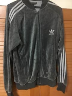 adidas トラックジャケット ベロアのサムネイル