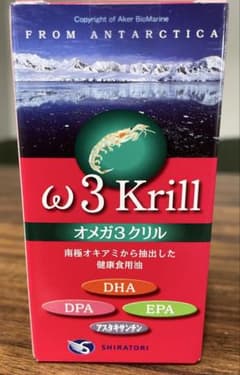 白鳥製薬 ω3 Krill オメガ3 クリル 80粒のサムネイル