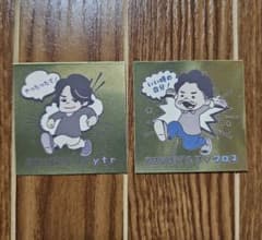 SEVEN'S TV ステッカー ytr ワロス 2枚セット セブンズTV - メルカリ