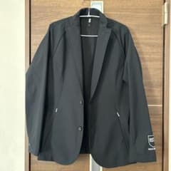 SY32 ブラック ナイロンジャケット Lのサムネイル