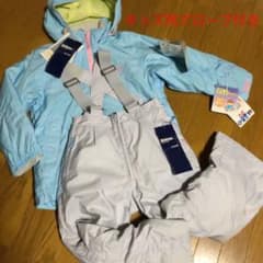 グローブ付き キッズ用 スキーウェアー（95〜105センチ）上下セットでお買い得のサムネイル