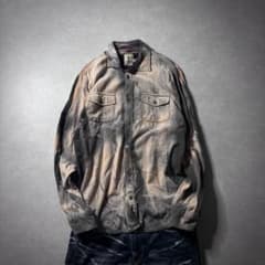 아카이브 TieDye Corduroy Shirt grunge y2k