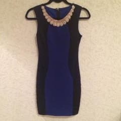 美品！バイカラードレスのサムネイル