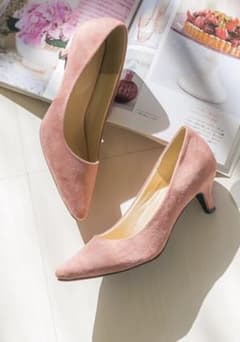 ※翡翠様専用※　menue 極上のふわふわ美パンプス26.5cm 【新品】のサムネイル