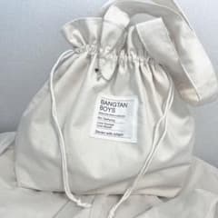 巾着トートバッグ bts匂わせ 推しグッズ